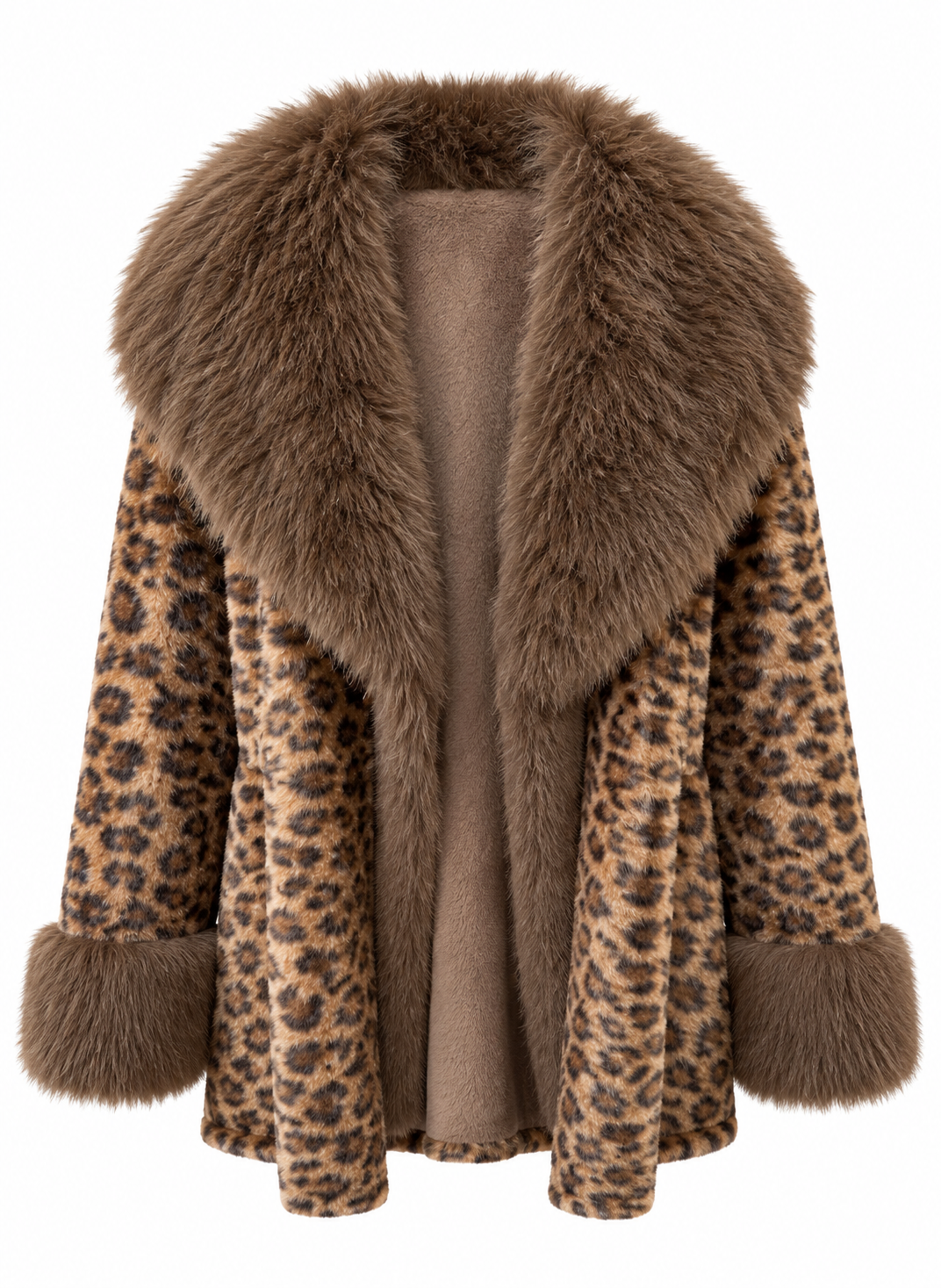 Jennifer Leopardo Coat