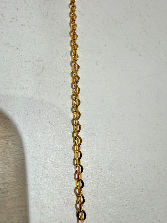 Circles Chain - 18K gold plated/stainless steel