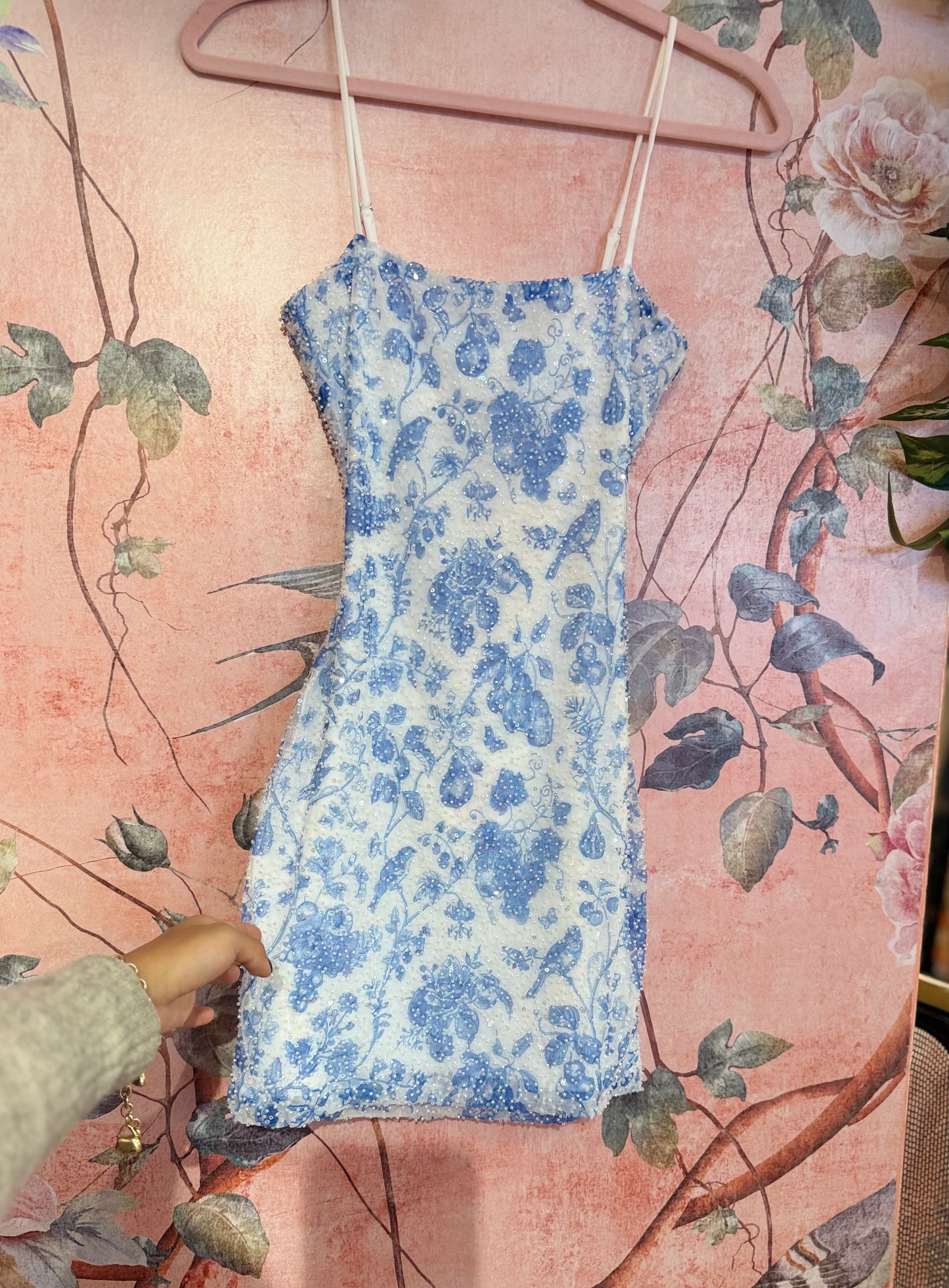 Beaded Strap Dress