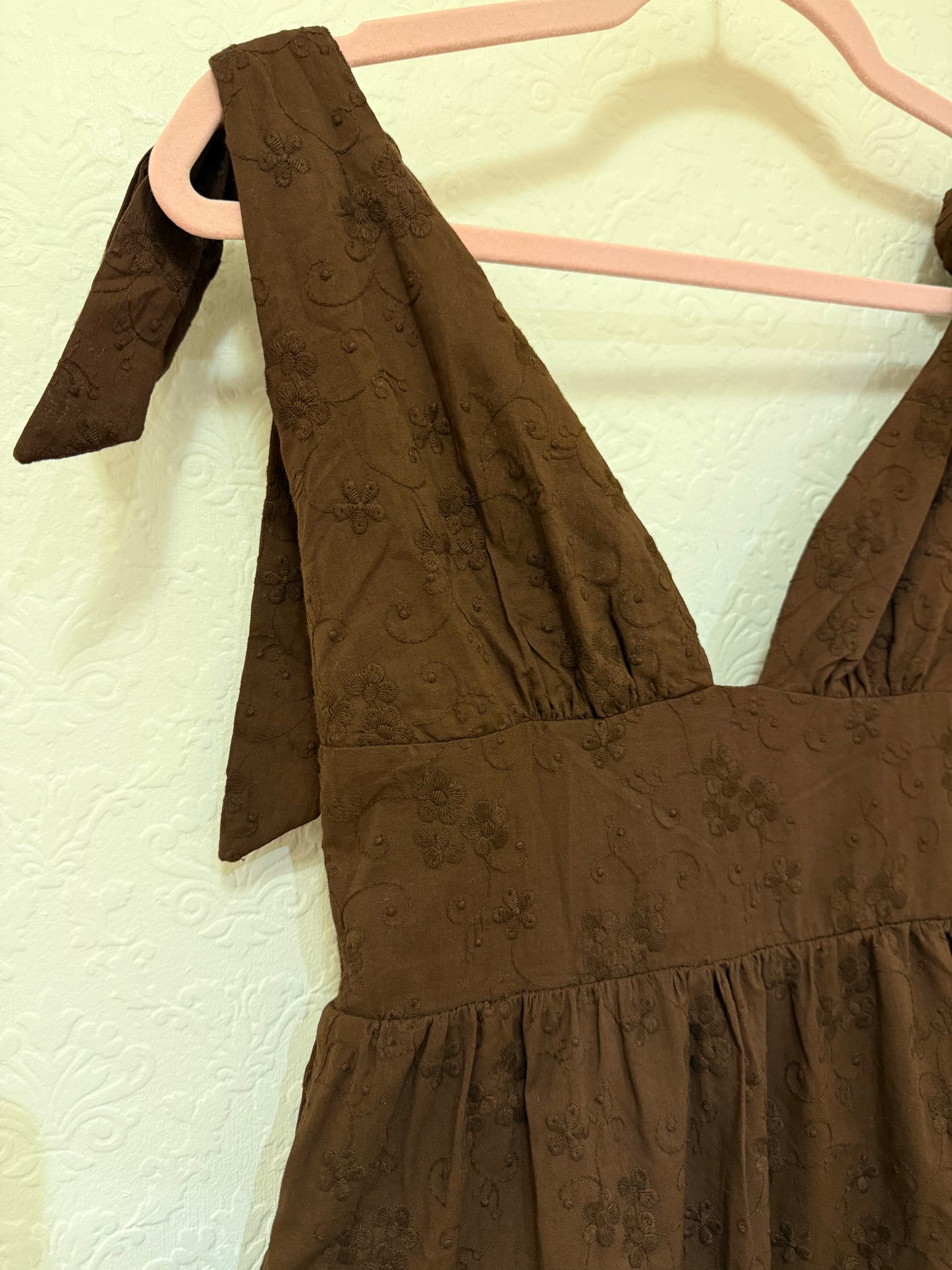 SM-D20913A Brown Dress
