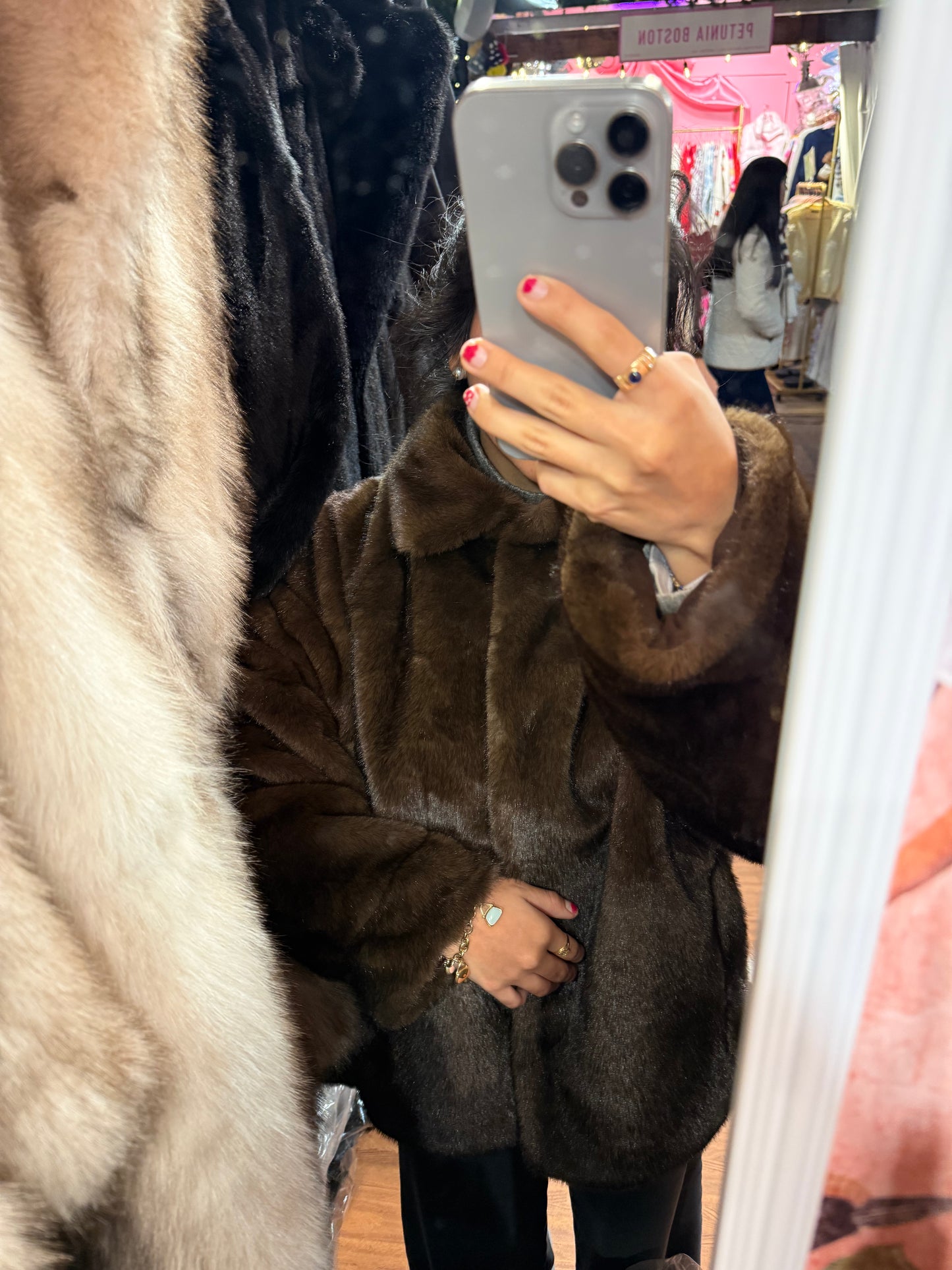 Fur Oversize Jacket