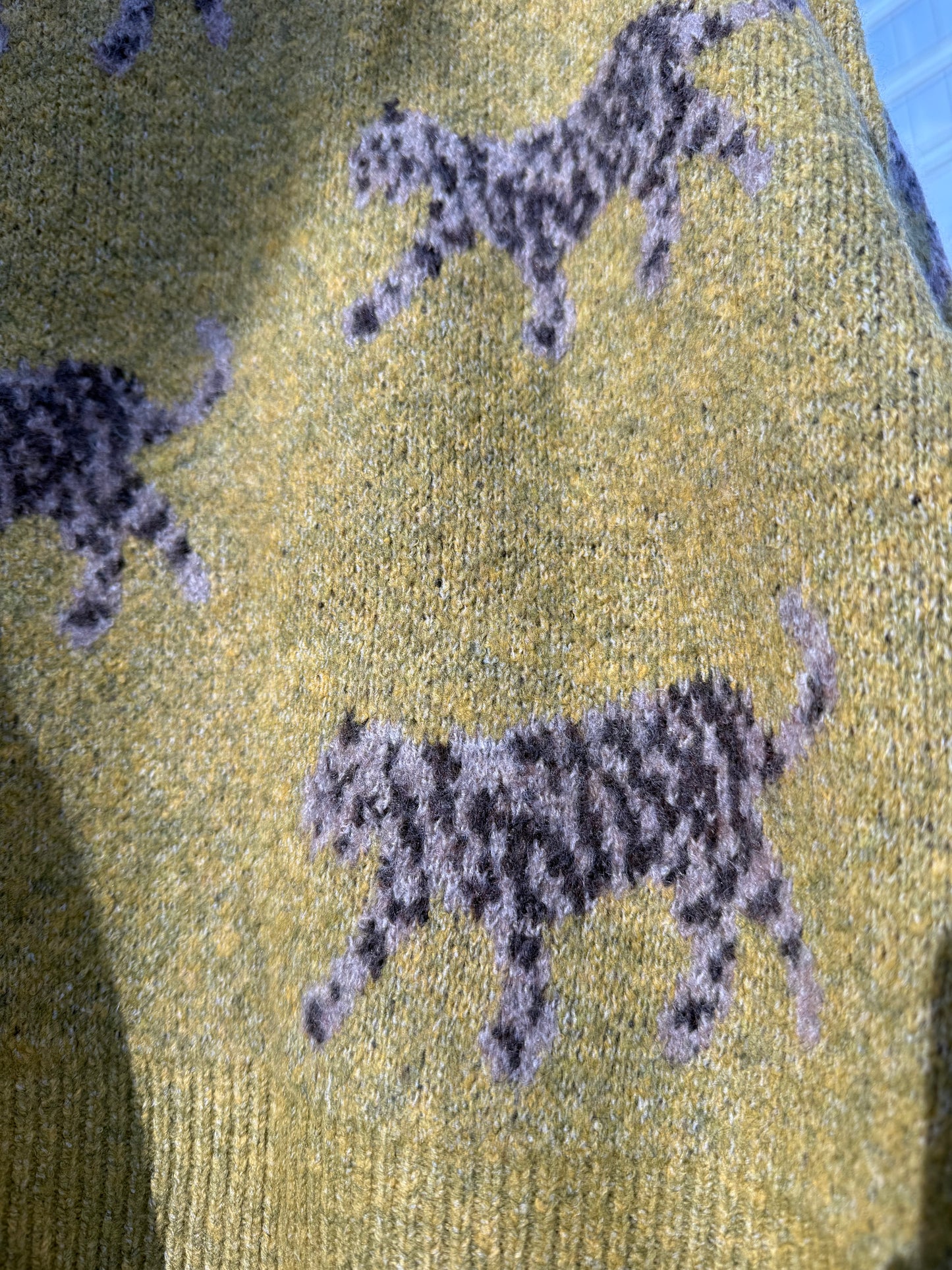 Tiger Pattern Pullover