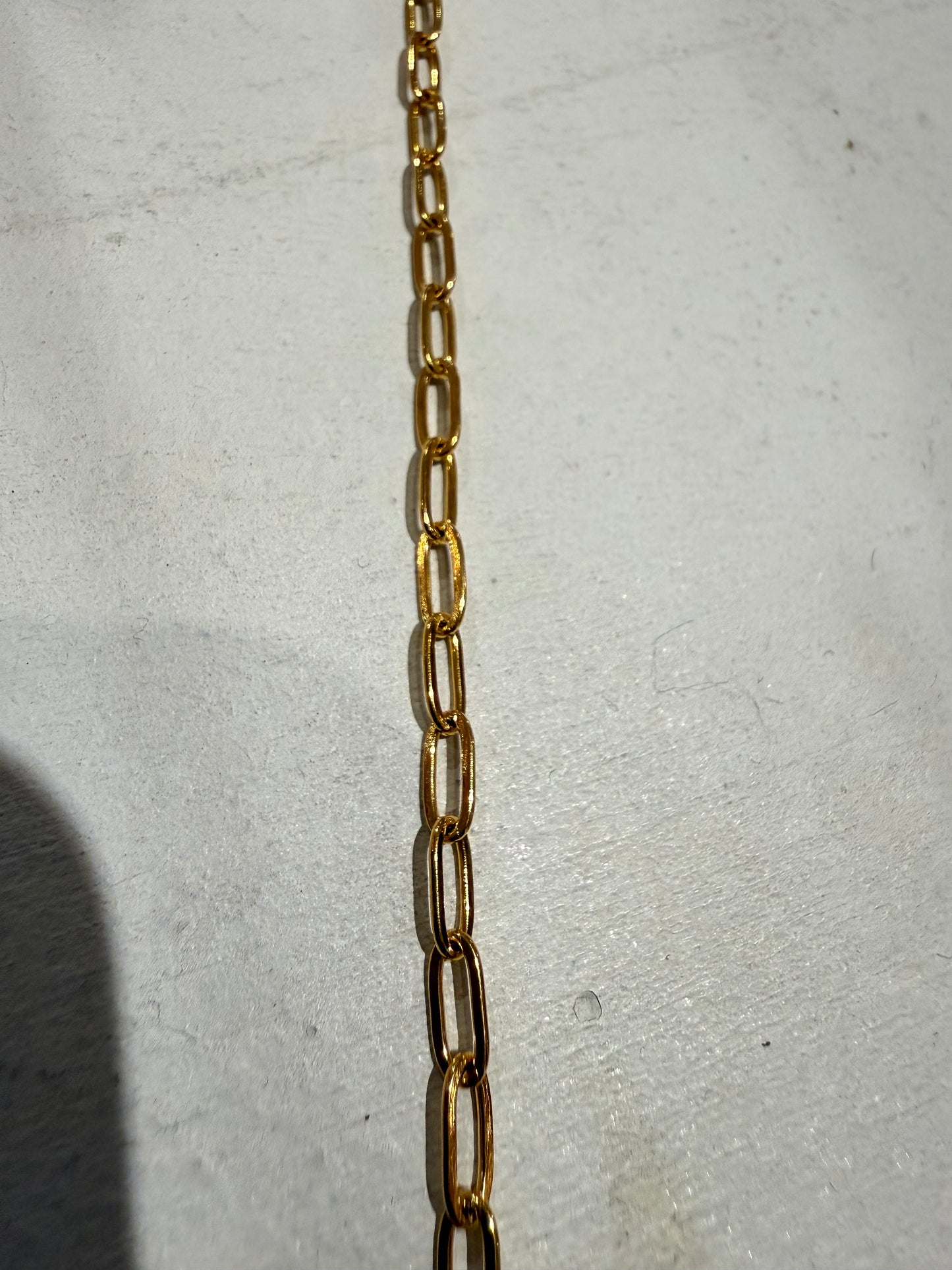 Thin PaperClip - 18K Gold Plated/Stainless Steel
