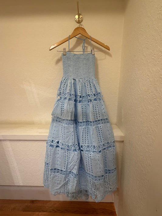 Baby Blue Long Dress