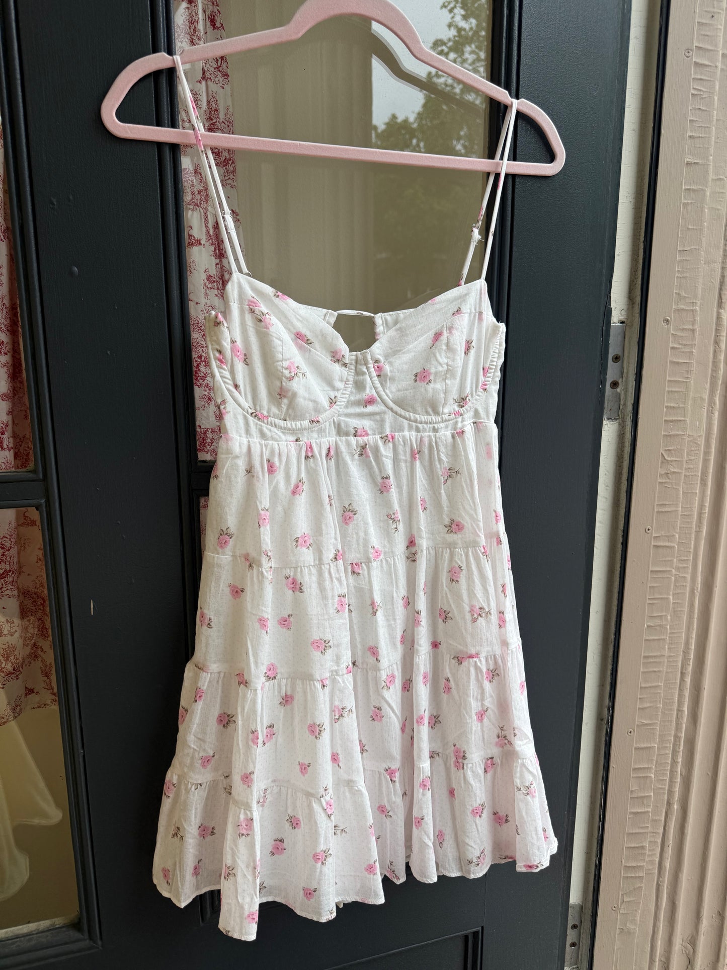 Pink Rose Dress