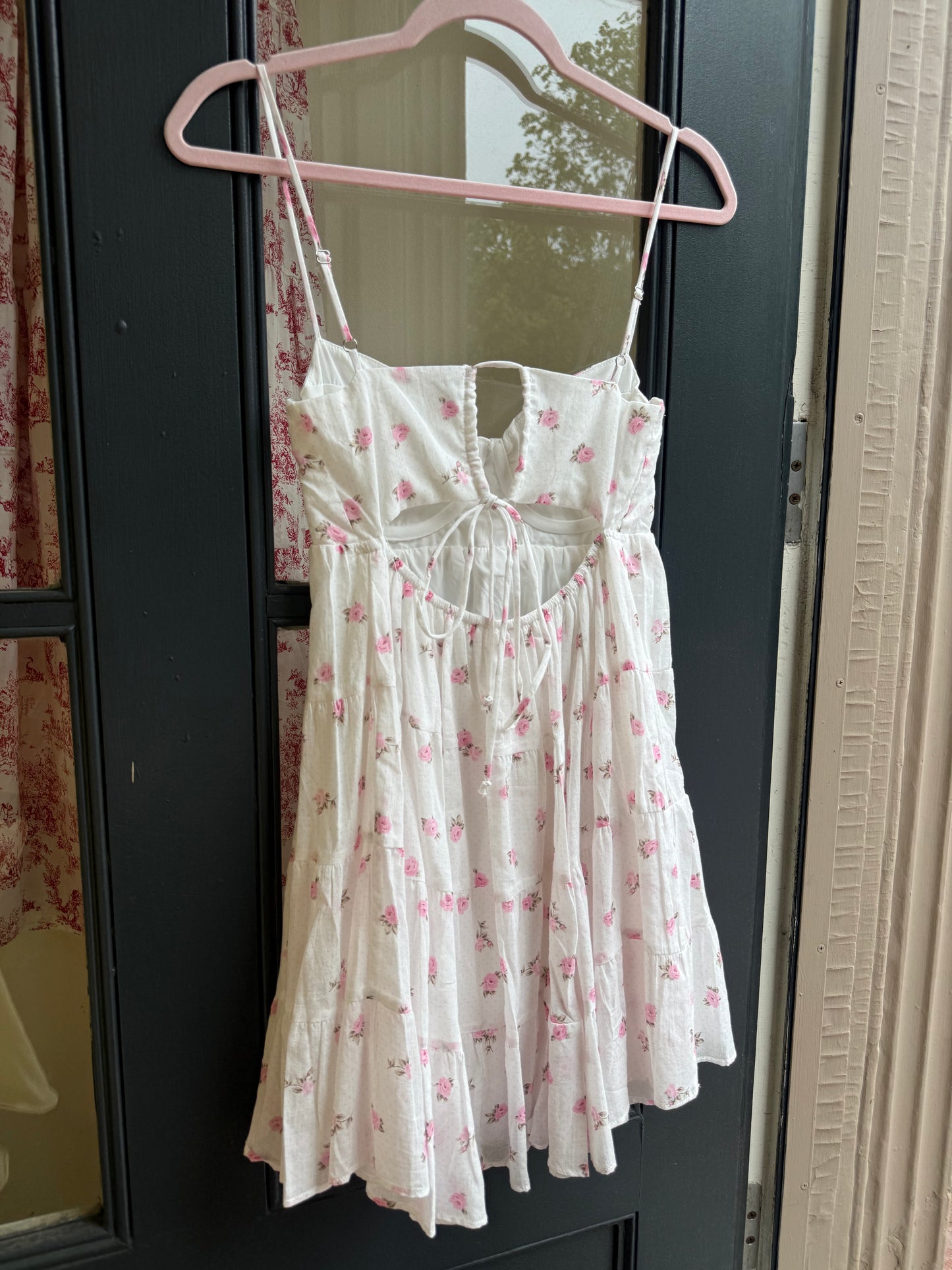 Pink Rose Dress