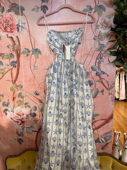 Beach Shell Long Dress