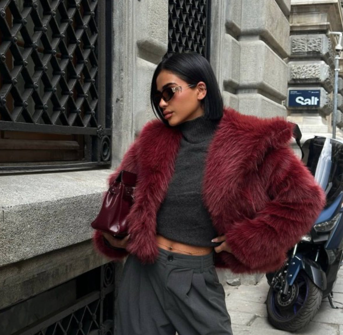 Guinda Fur Coat