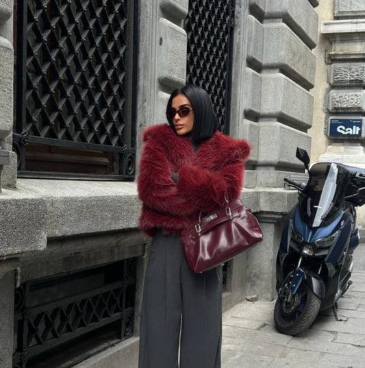 Guinda Fur Coat
