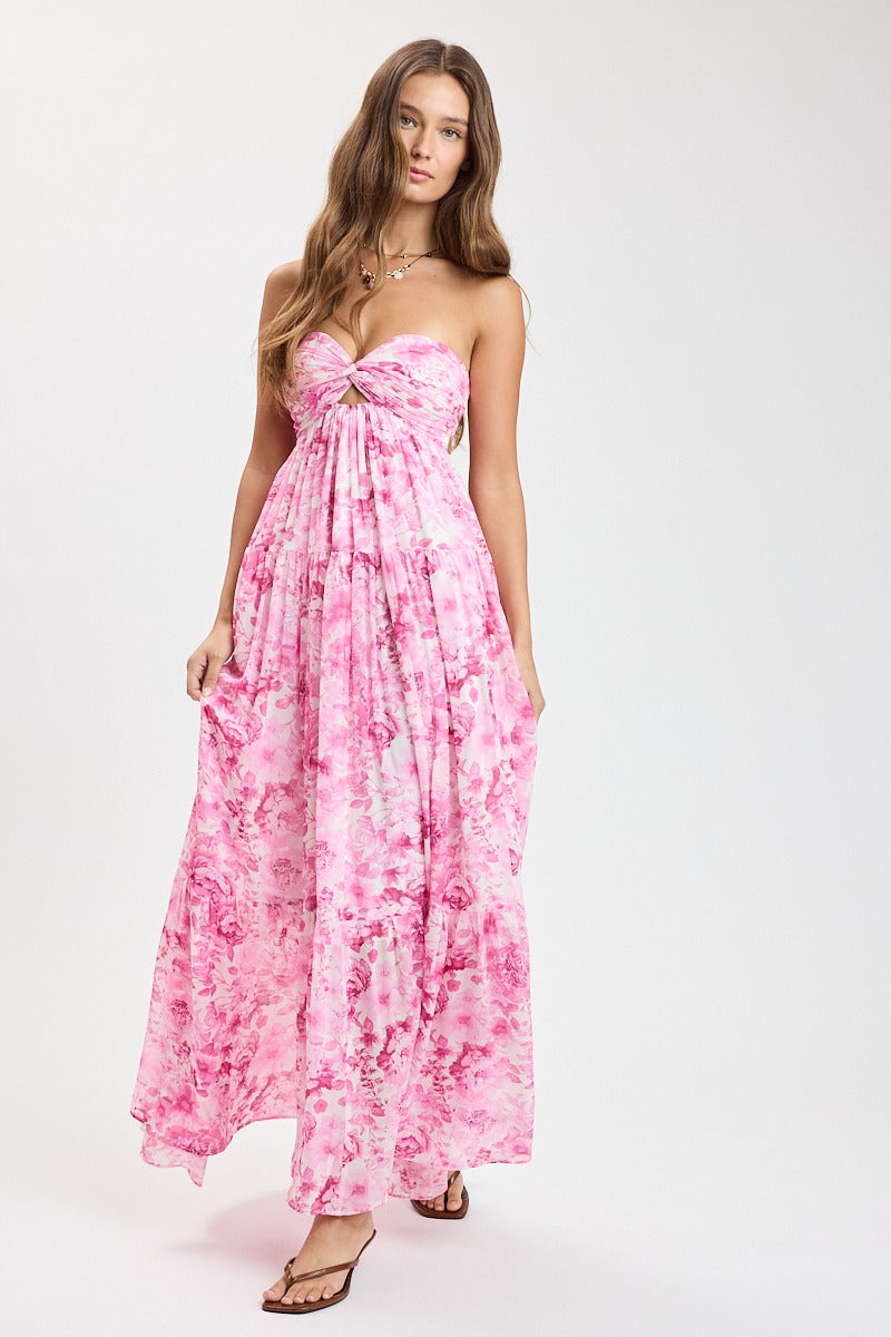 Peony Long Dress