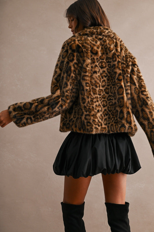 Leopard Fur Jacket