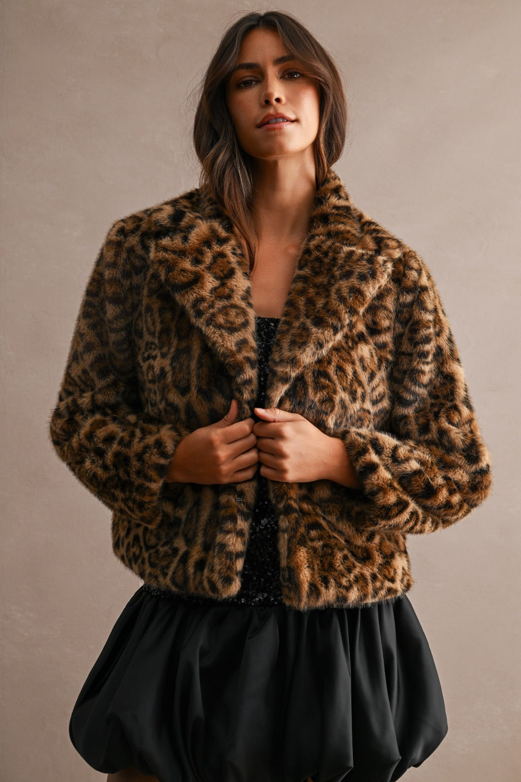 Leopard Fur Jacket