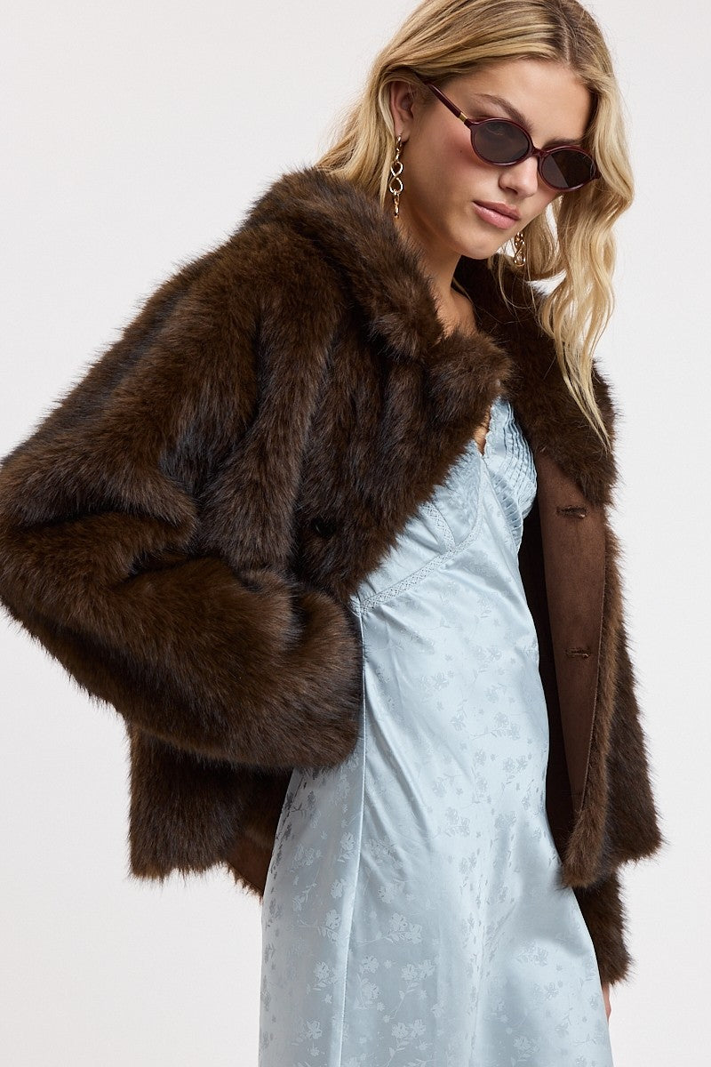 Reversible Fur Coat
