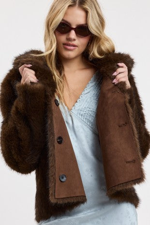 Reversible Fur Coat