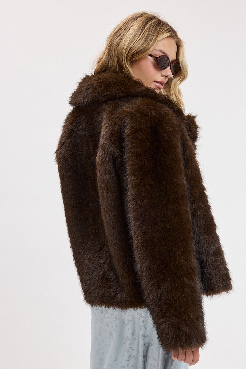 Reversible Fur Coat