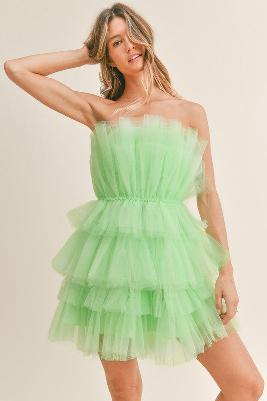 Organza Tube Dress