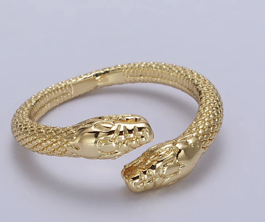 Gold Snake Ring
