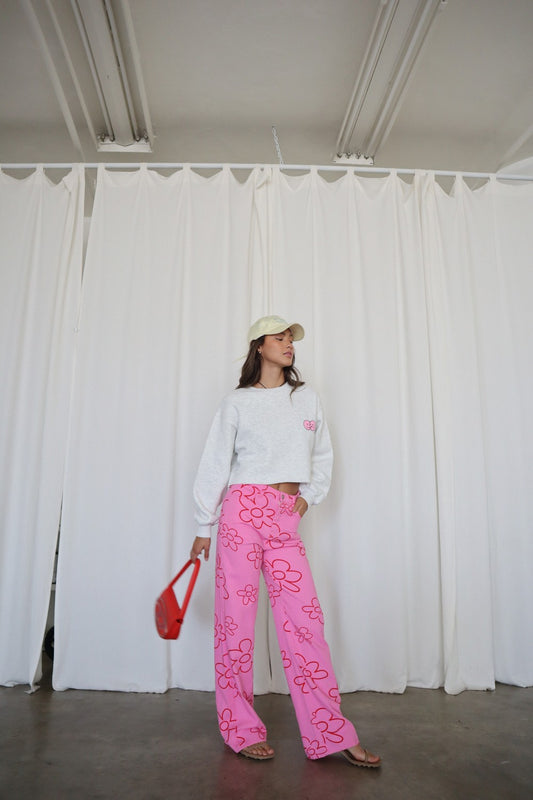 DAISY PRINTED PANTS
