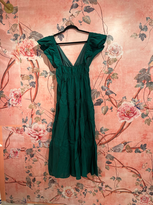 Green Long Dress