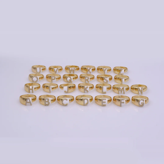 Small Letter Ring