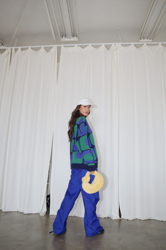 Retro Square Sweater