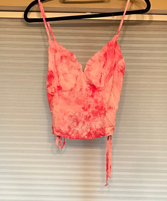Pink Tie Dye Top